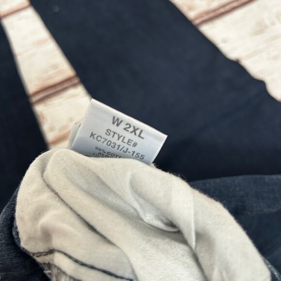 KANCAN High Rise Distressed Skinny Jeans Sz 2XL 18W - Picture 5 of 7